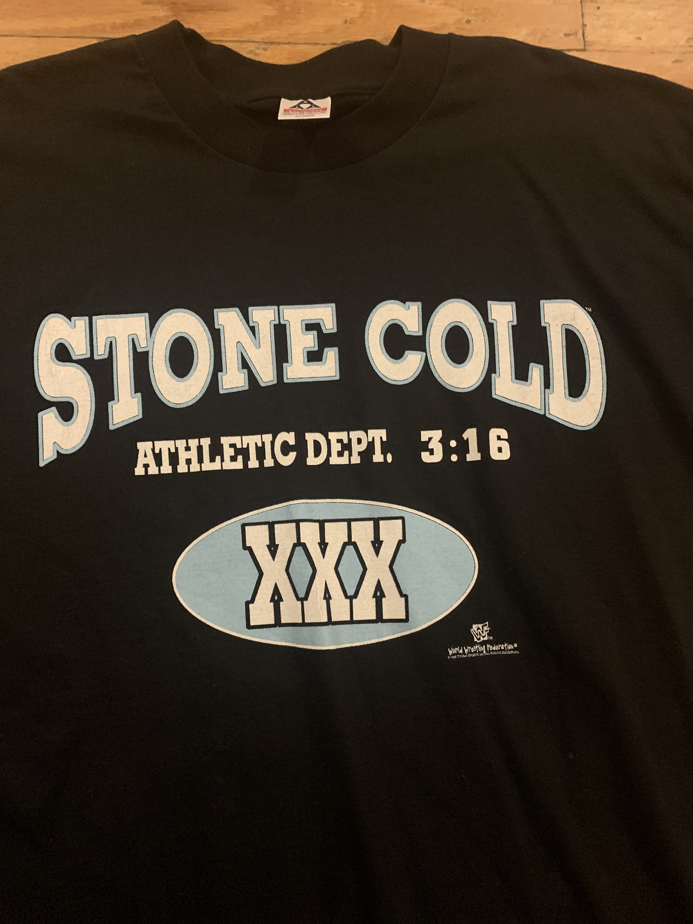 Vintage 1998 Stone Cold Athletic Dept 316 T Shirt WWE WWF Etsy UK