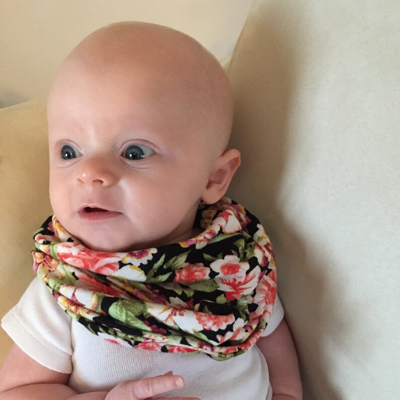 Baby Faux Infinity Scarf Pattern Sewing Pattern Dribble Etsy