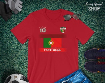 Portugal Soccer Jersey: National Team Flag Shirt