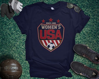 Camiseta de fútbol femenino de EE. UU.: Camiseta unisex de la Copa Mundial