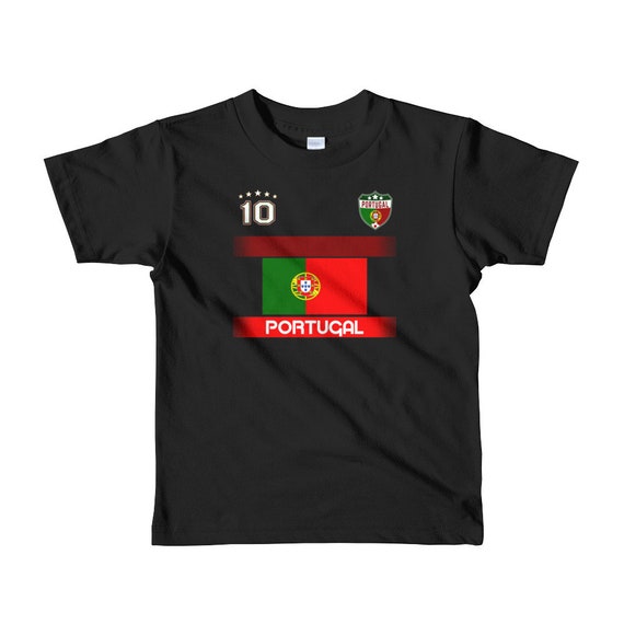Portugal Soccer Shirt for Boys and Girls Toddler Size Portugal