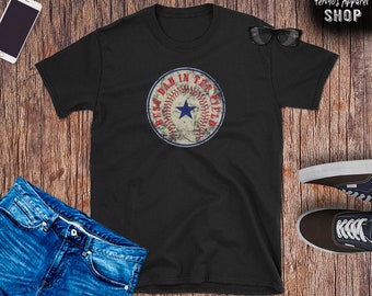 Best Dad in the field Baseball Dad T-Shirt - Father's Day Tee
