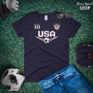Soccer Girl T-Shirt, Usa Team number 10 - USA Women&#39;s Soccer t-shirt to support the best female soccer team in the history. USWNT USA