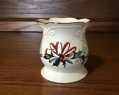 Lenox Winter Greetings 3 1 2 quot Vase, Trinket Dish or Votive Holder