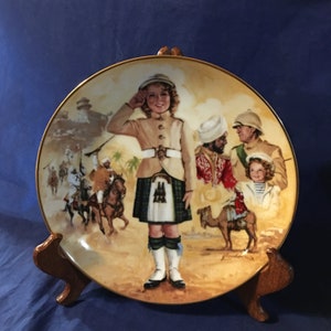 Vintage 1986 Shirley Temple &quot;Wee Willie Winkie&quot; Danbury Mint Collector&#39;s Plate