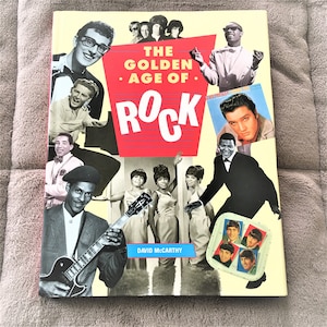 Vintage 1990 The Golden Age of Rock - David McCarthy - Hardback