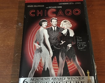 Chicago  DVD  Zellweger, Gere, Zeta-Jones  Full Screen