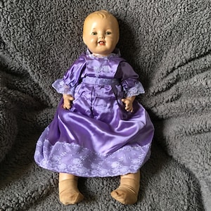 Antique 1930s 19&quot; Effanbee Lovums Compostion Doll