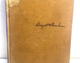 Cresade in  Europe By General Dwight D. Eisenhower 1948 1st Edition