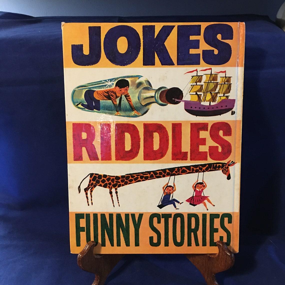 Jokes Riddles Funny Stories by Osccar Weigle 1959 Hardcover Etsy