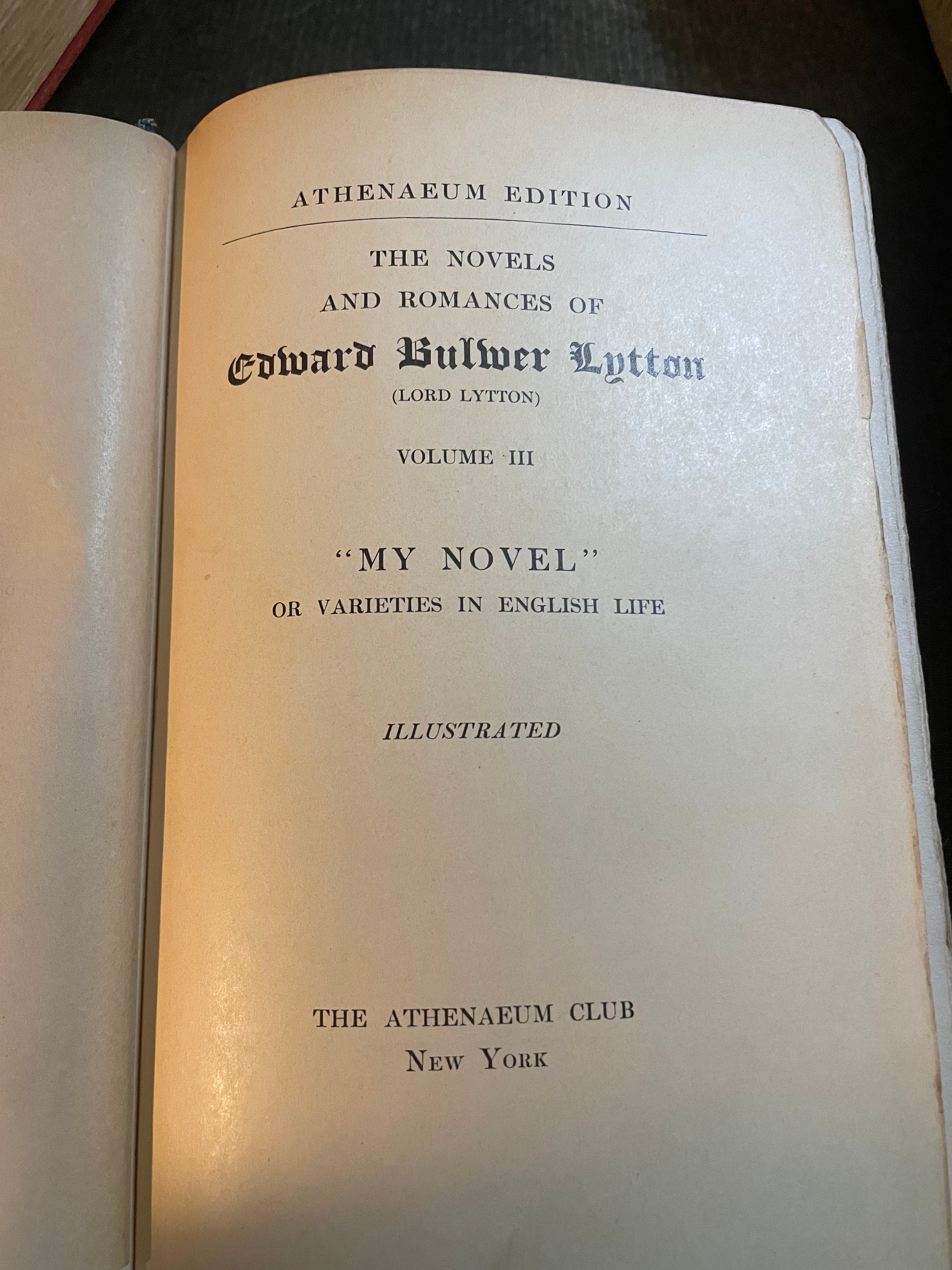 The Works of Edward Bulwer Lytton Lord Lytton Volume VIII Etsy