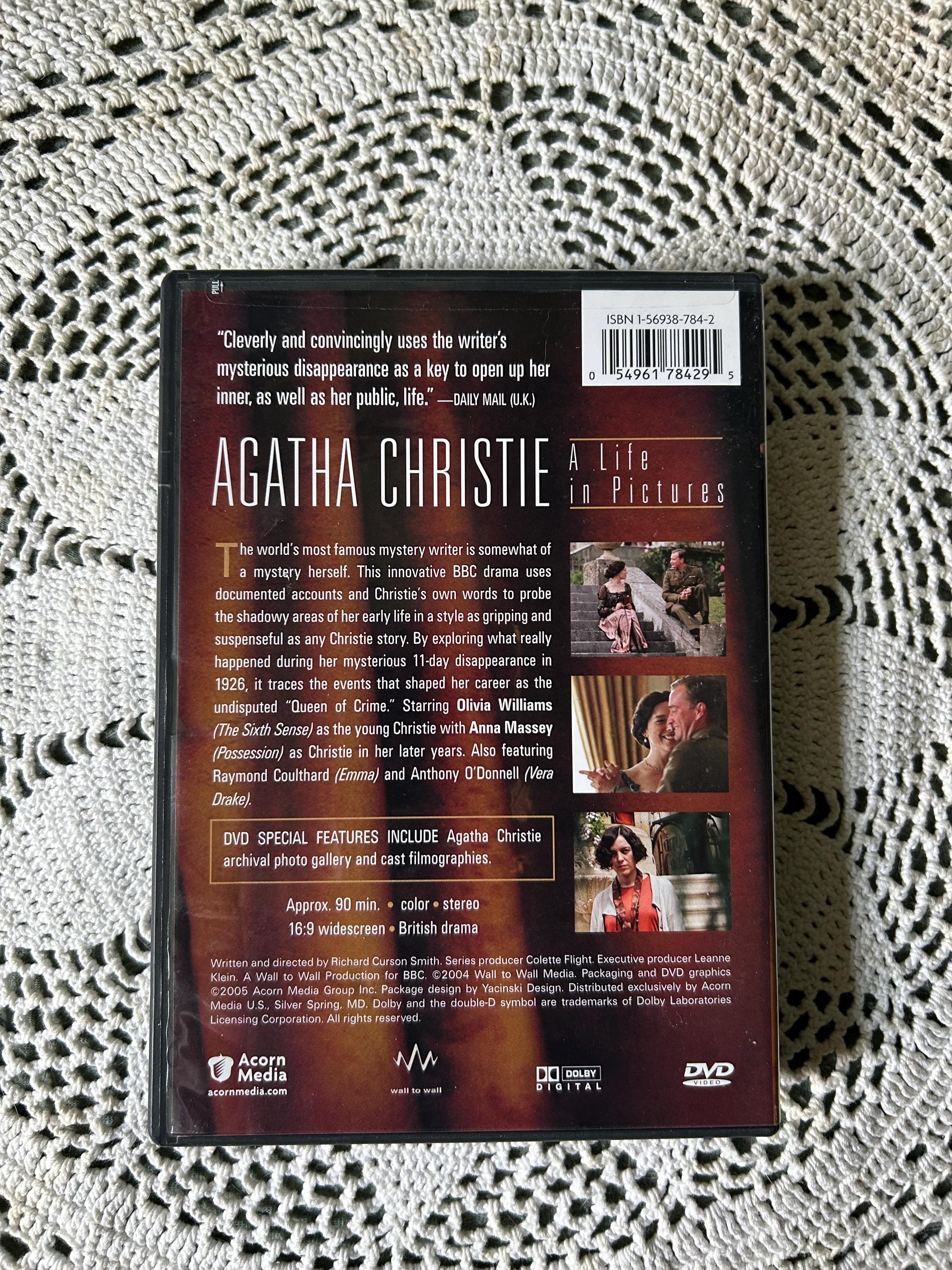 Agatha Christie: A Life in Pictures DVD - Etsy