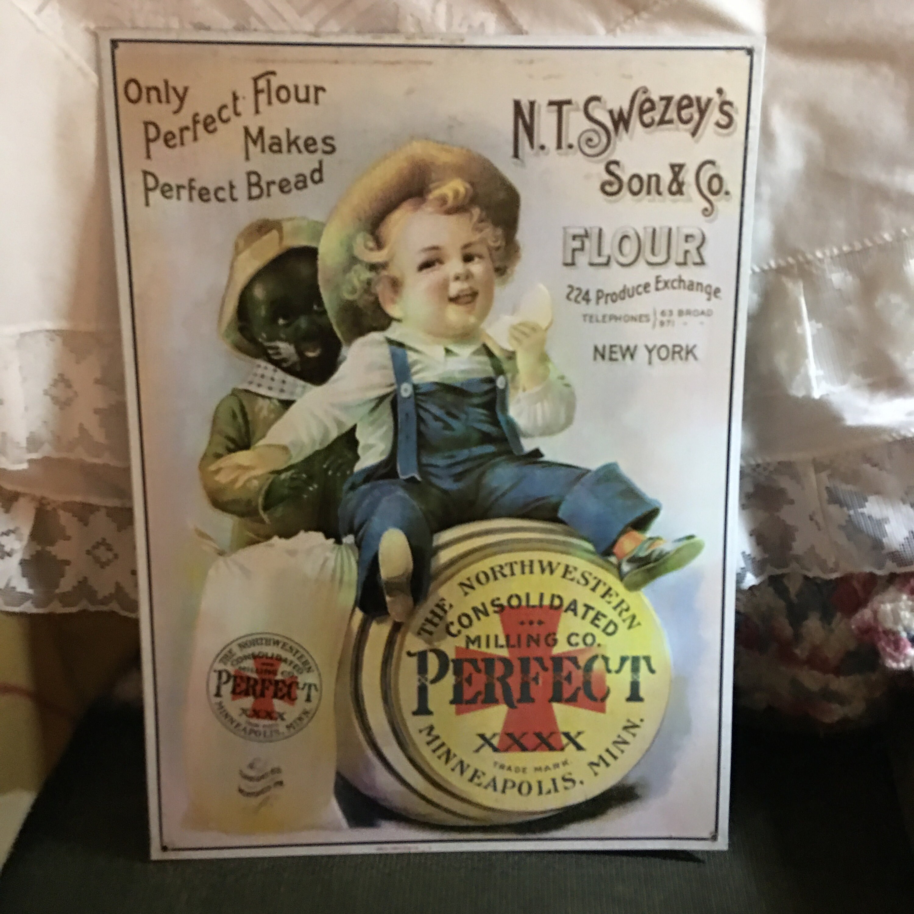 アンティーク雑貨 N.T. Swezey's Son & Co. Perfect Flour N.T. Swezey's Son & Co. Perfect Flour