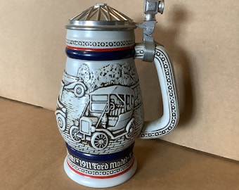 Vintage 1979 Avon Stein Classic Cars Ceramarte Handcrafted in Brazil