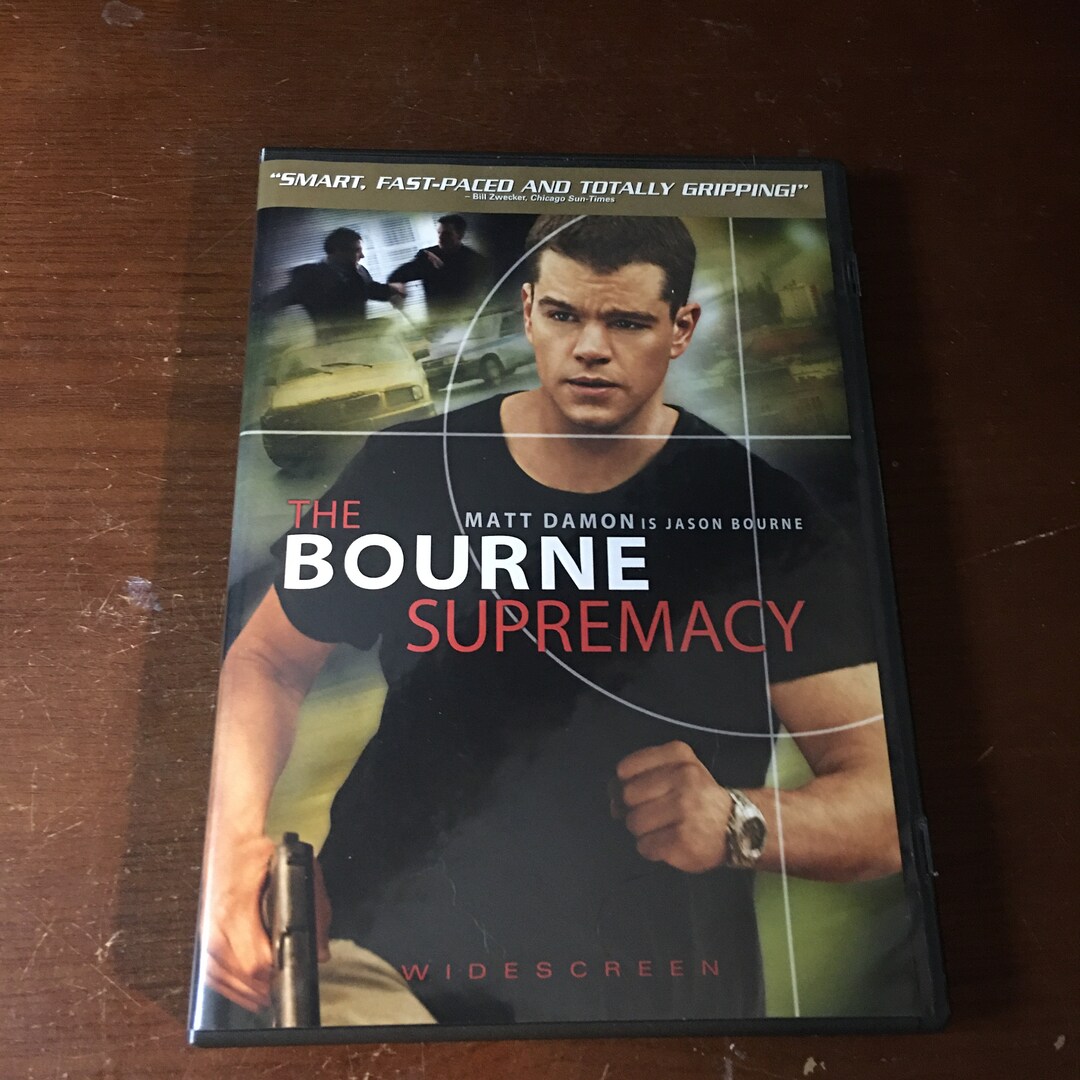 The Bourne Supremacy (widescreen Edition) - DVD - Etsy