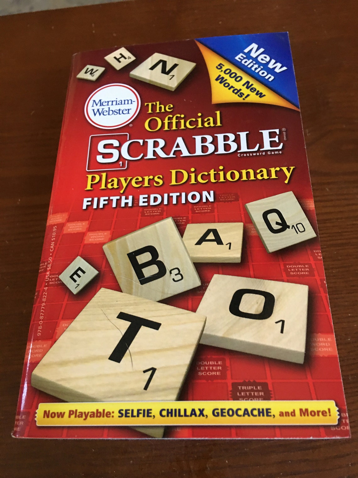 The Official Scrabble Players Dictionary 5th Edition Etsy