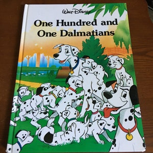 1989 Walt Disney One Hundred and One Dalmatians Hardback Book Pre-Owned image 1