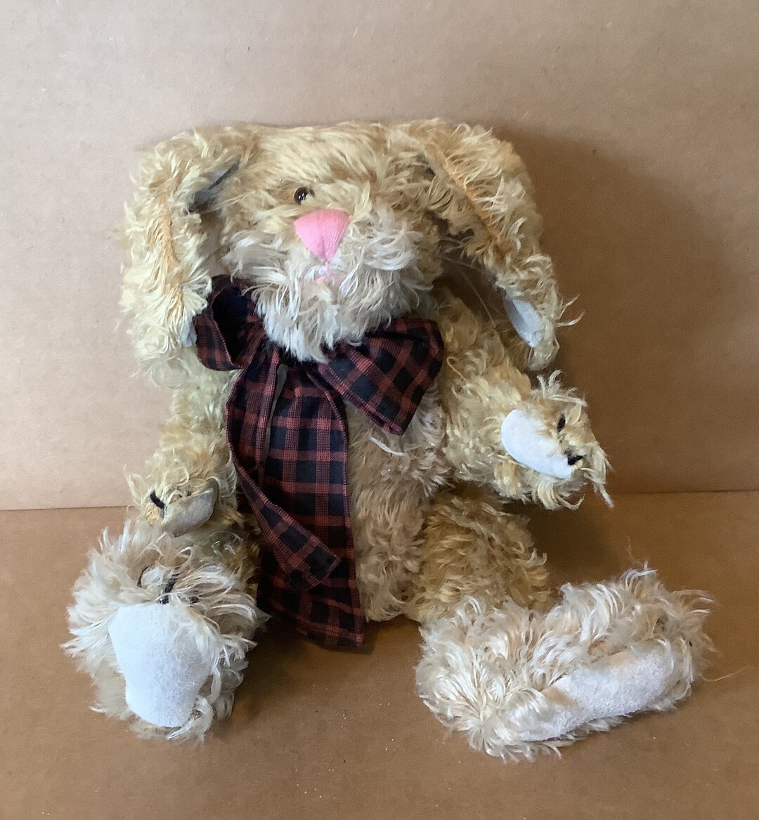 Vintage 1998 Boyds Bear Collection Mohair Rabbit Martha T Bunnycombe ...