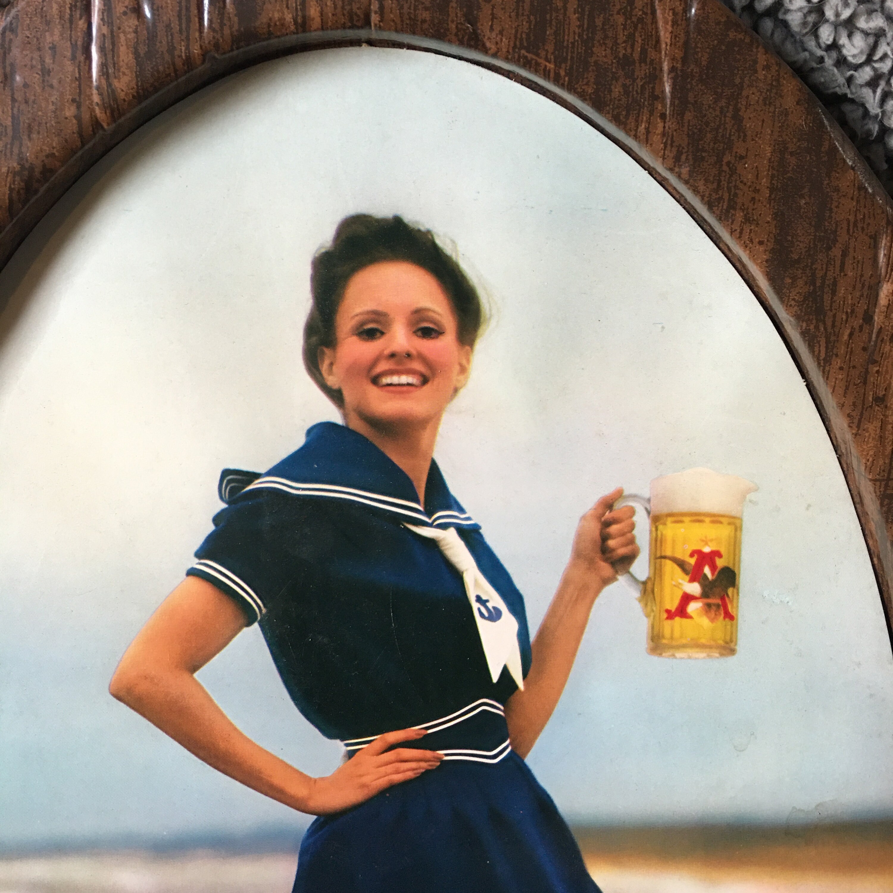 極希少品】 1988年 BUD LIGHT バドライト パブミラー