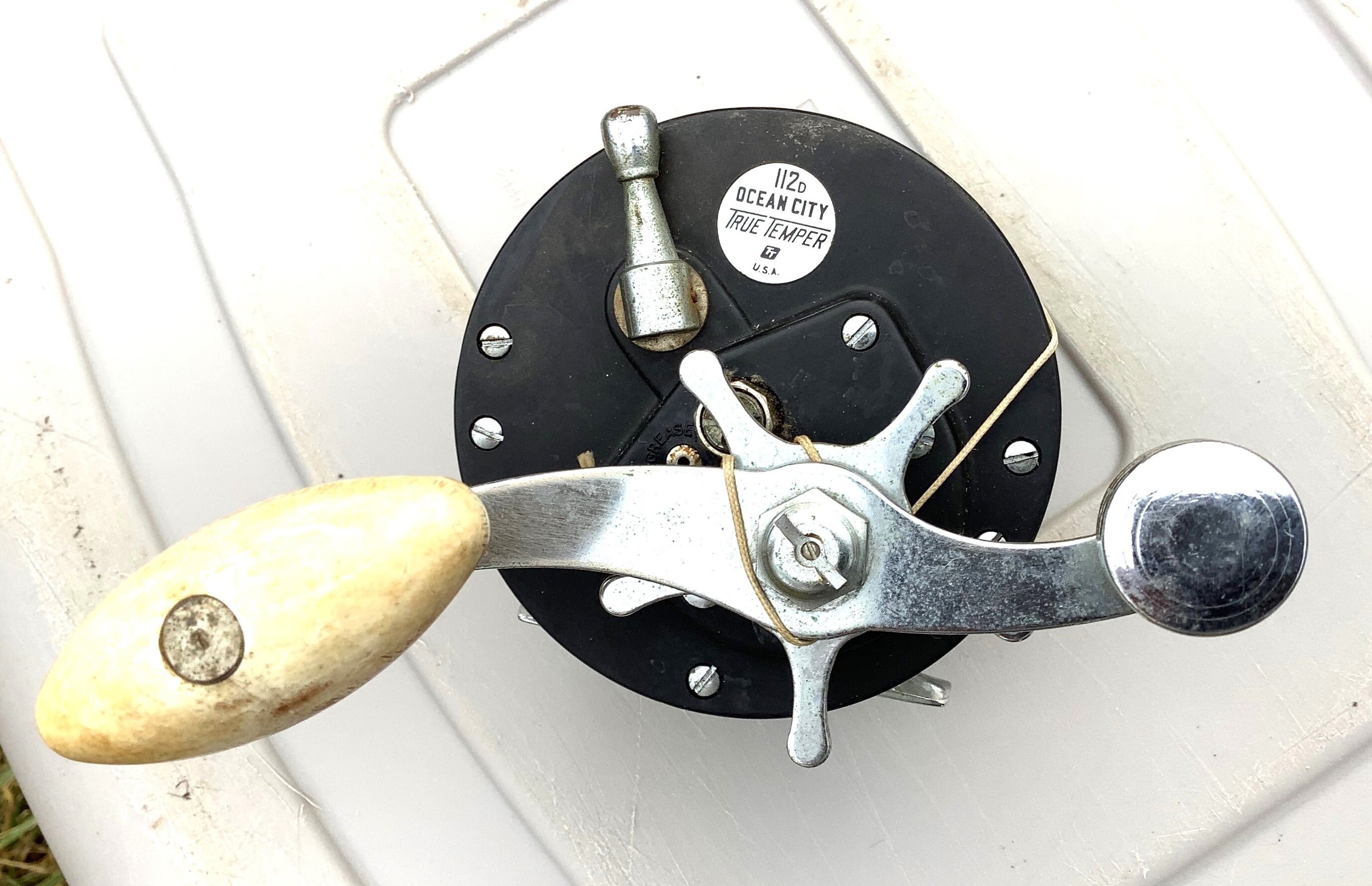 Moulinet de pêche vintage Ocean City modèle 112 fabriqué à ... - eBay