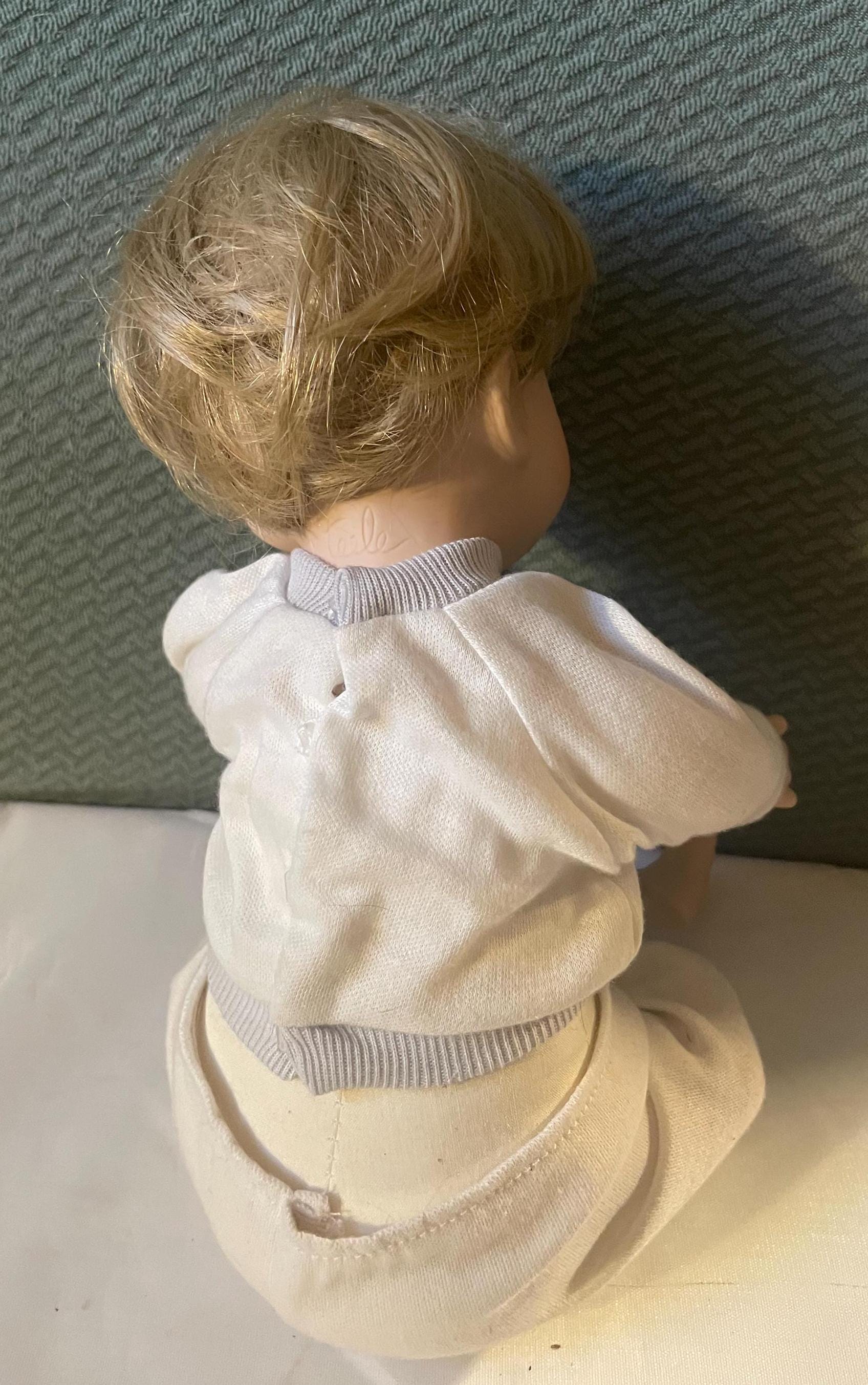 Vintage 1991 Danbury Mint Billy Porcelain Doll With Cowboy
