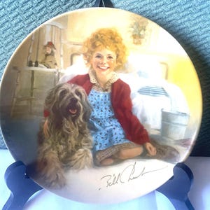 Edwin M. Knowles &quot;Annie and Sandy&quot; The Annie Collector&#39;s Plate Series 1983