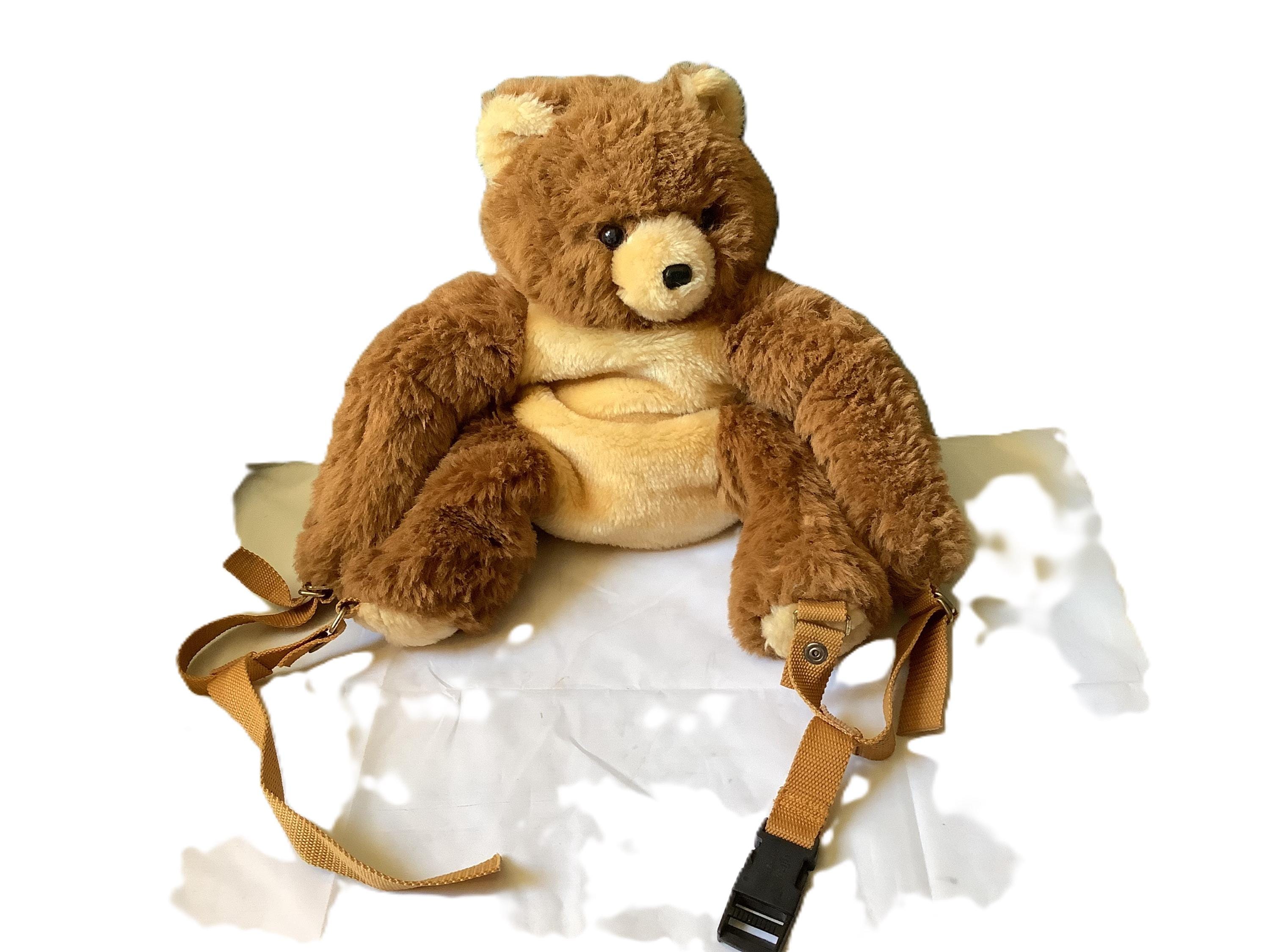 Vintage teddy bear backpack - Etsy 日本