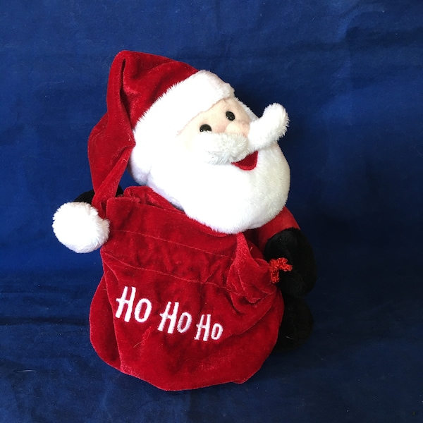 Vintage Dan Dee Collector's Choice Christmas Santa Claus Plush Stuffed Toy Doll 7 1/2"