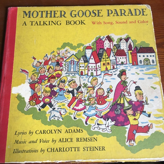 Mother Goose Parade A Talking Book With Song Sound And Color Etsy