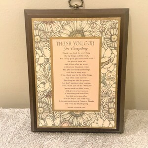 Thanksgiving in the book of job