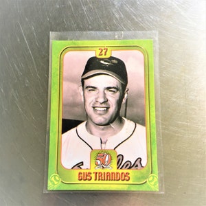 Vintage Maryland Lotterie BALTIMORE ORIOLES KARTE # 27 Gus Triandos