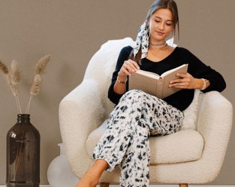 Pantaloni Harem da donna Regalo di compleanno per la sposa Pantaloni da luna di miele per abbigliamento da crociera per donna Pantaloni da festival Stile Boho per abbigliamento da casa - Amorgos