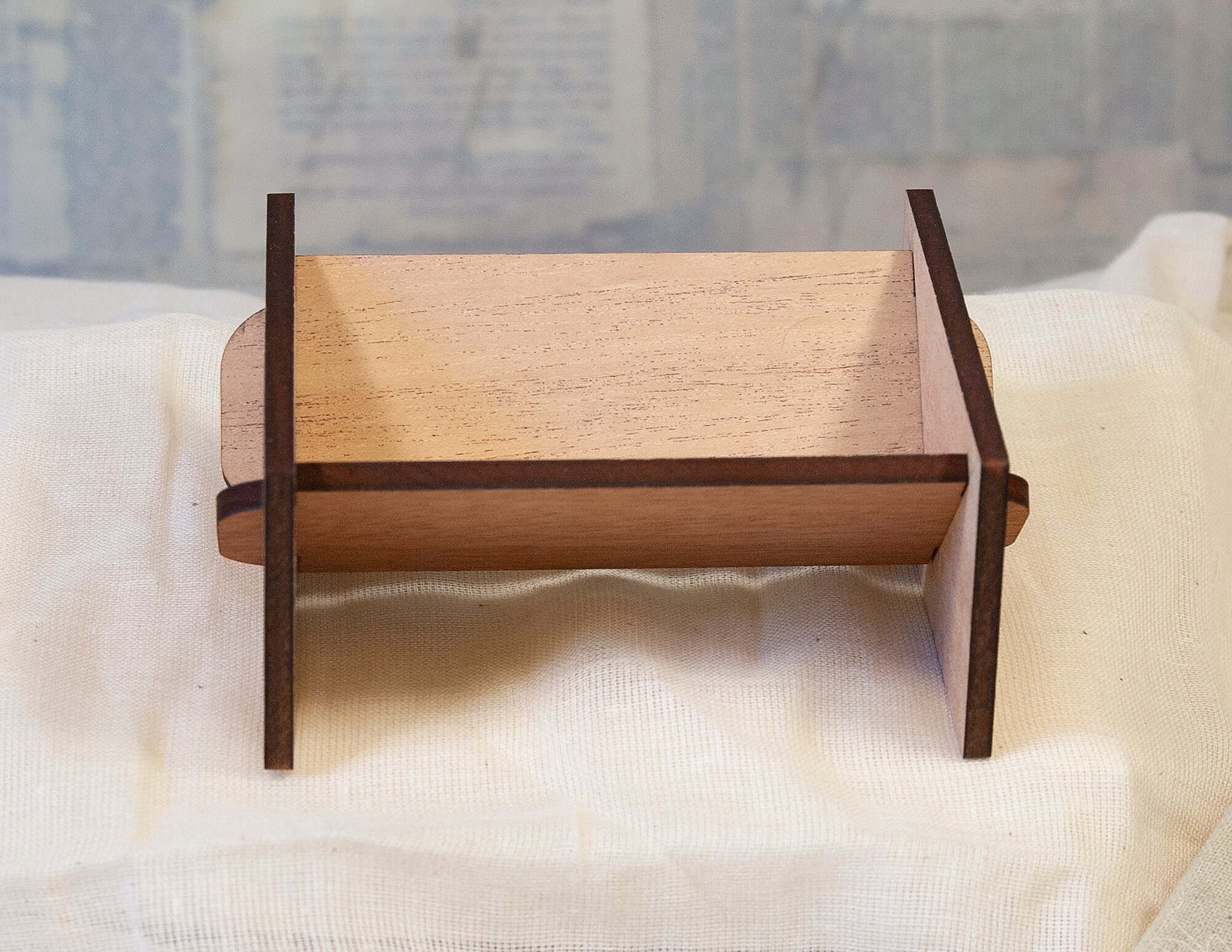 Mini Bookbinder's Cradle Kit Customizable Unfinished Bookbinders Cradle