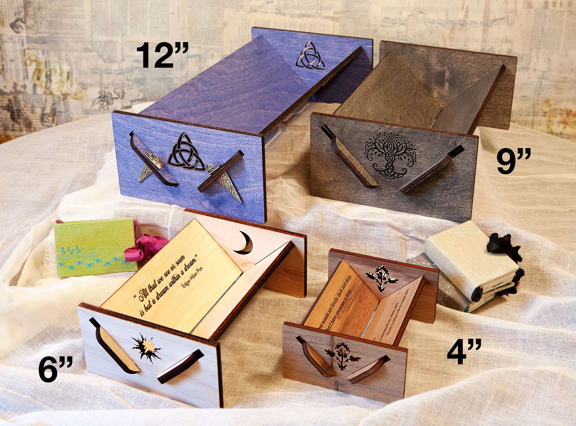 Bookbinders Mini 4.25 Punch Cradle John Muir Quote, Bookbinders Tools