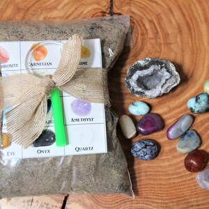 Gemstone & Fossil Dig for Kids - Find Your Own Gemstones