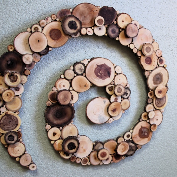 Wood Slice Wall Art Etsy