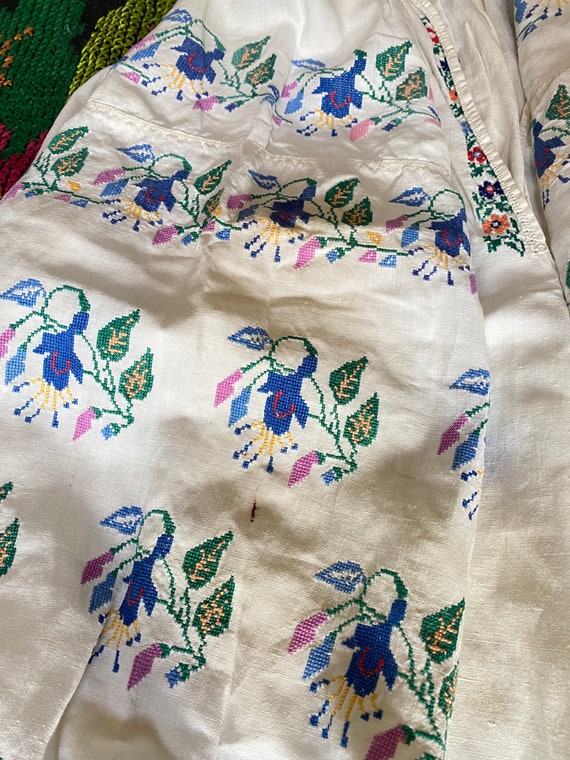 Camicia Tradizionale Ucraina Ricamata A Punto Croce Vyshyvanka - Foto 6