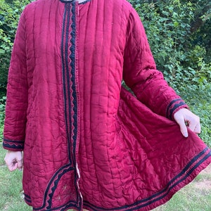 RARE Ukrainian Vintage Winter Coat 1900&#39;s Upka from Kyiv region for folk Vyshyvanka costume
