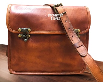 Personalized Handmade Leather Sling bag, Shoulder Bag, Holiday Gift for Women, Crossbody Bag, Satchel Bag, Christmas Gift