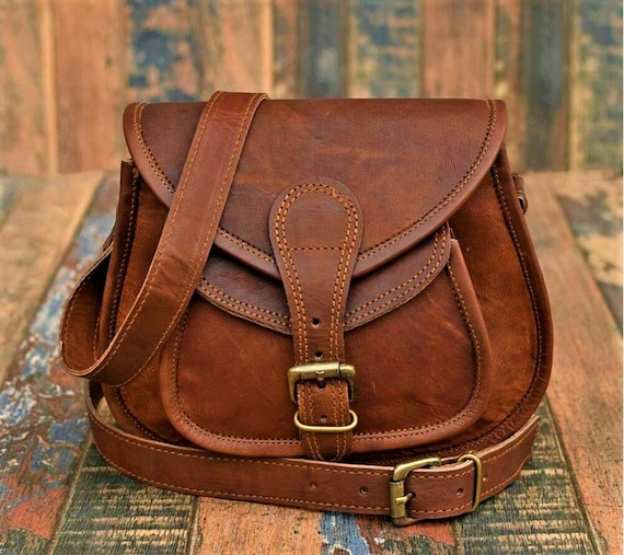 Personalised Handmade Leather Sling Bag Cross Body Bag for 