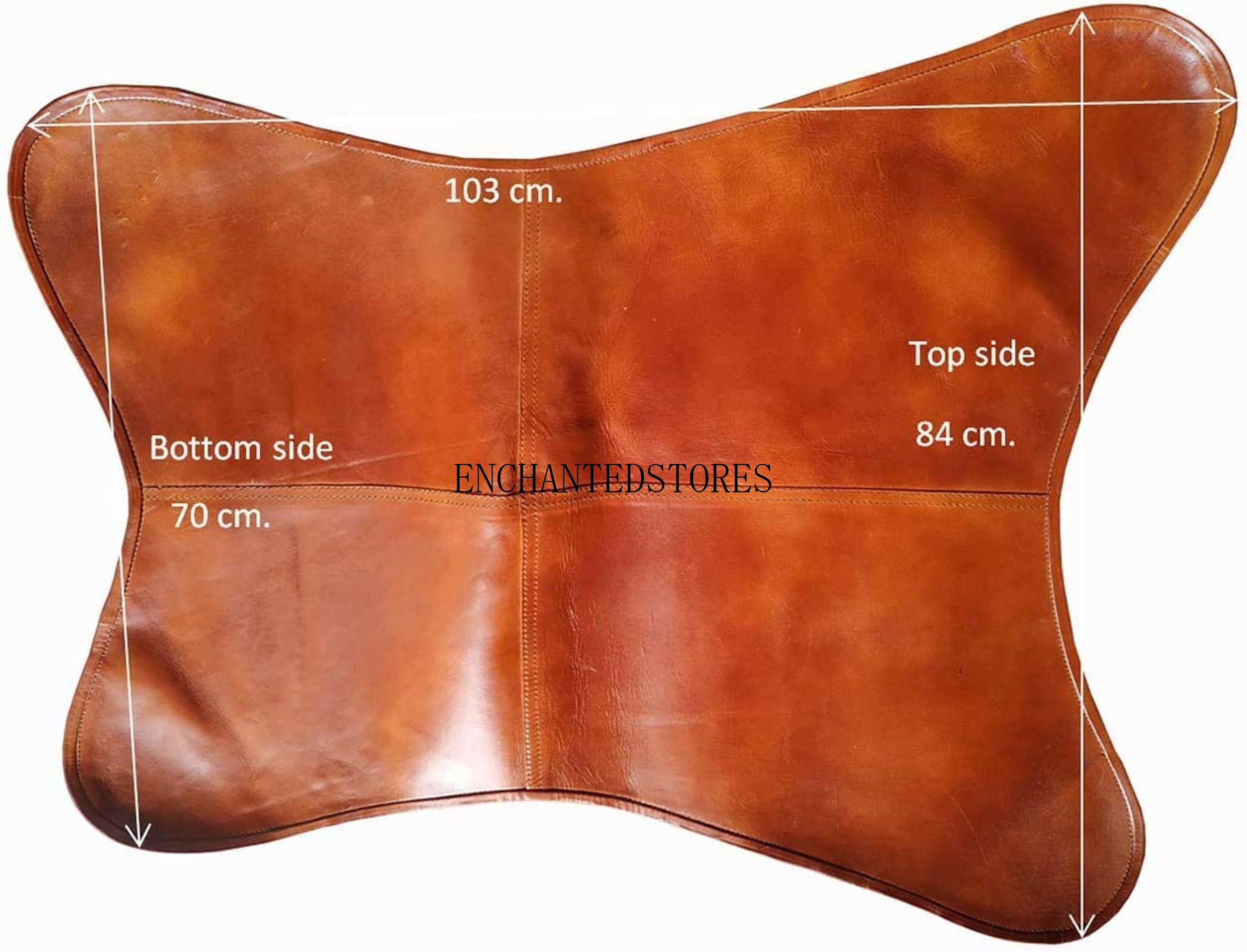Leather Chair Cover Only Tan Brown Leather Cover for Chair Etsy