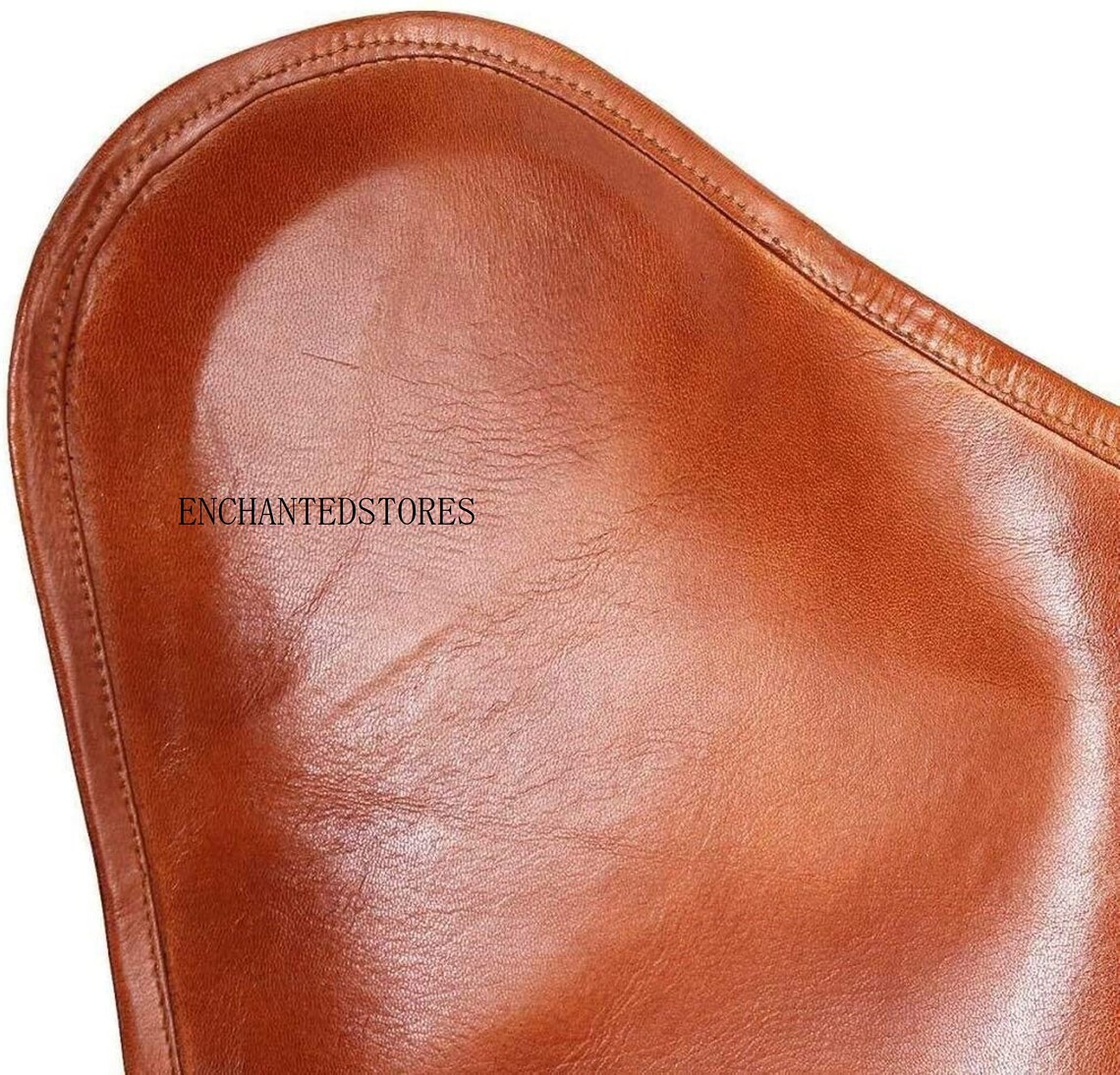 Leather Chair Cover Only Tan Brown Leather Cover for Chair Etsy