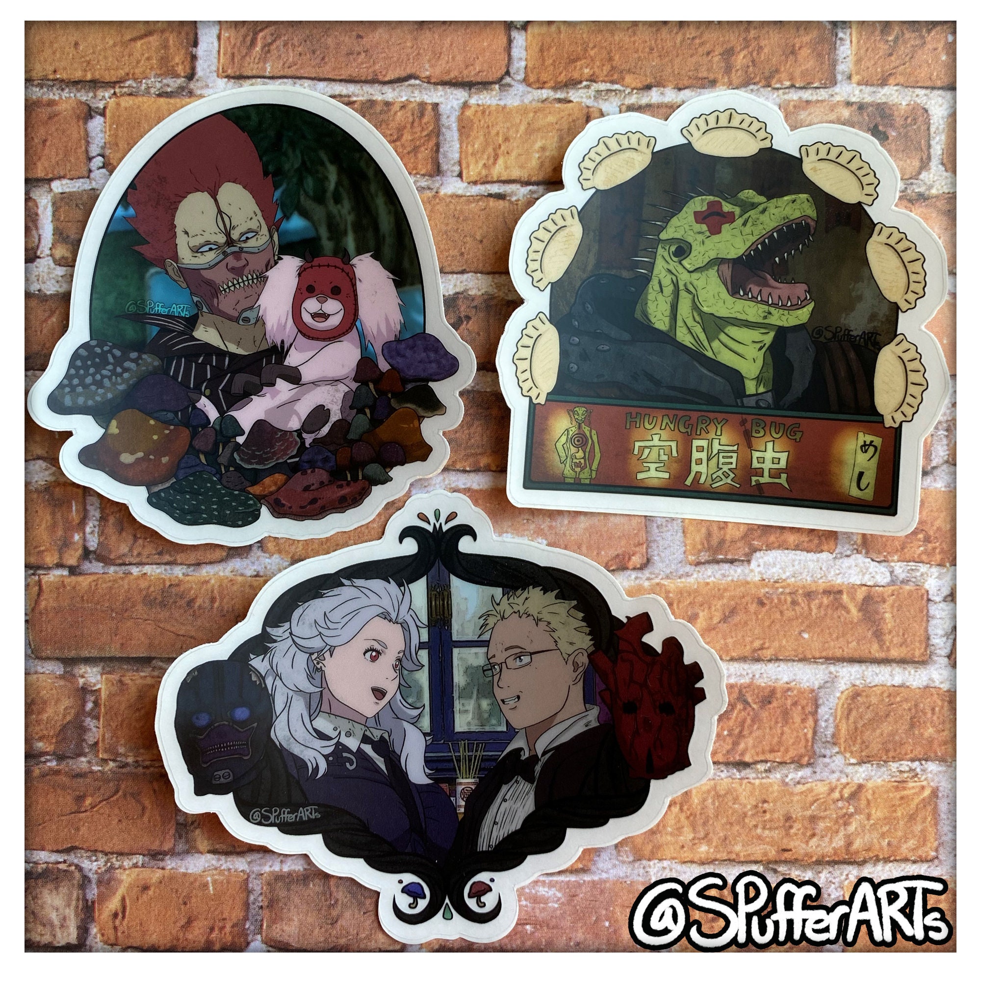 Dorohedoro Collection Clear Vinyl Stickers Etsy