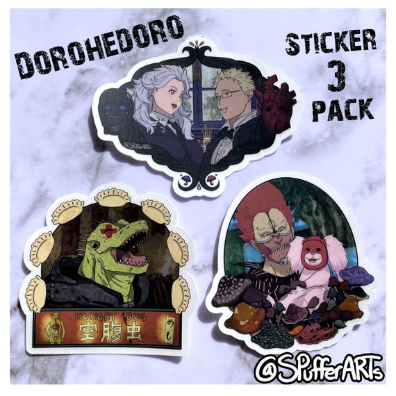 Dorohedoro Collection Clear Vinyl Stickers | Etsy