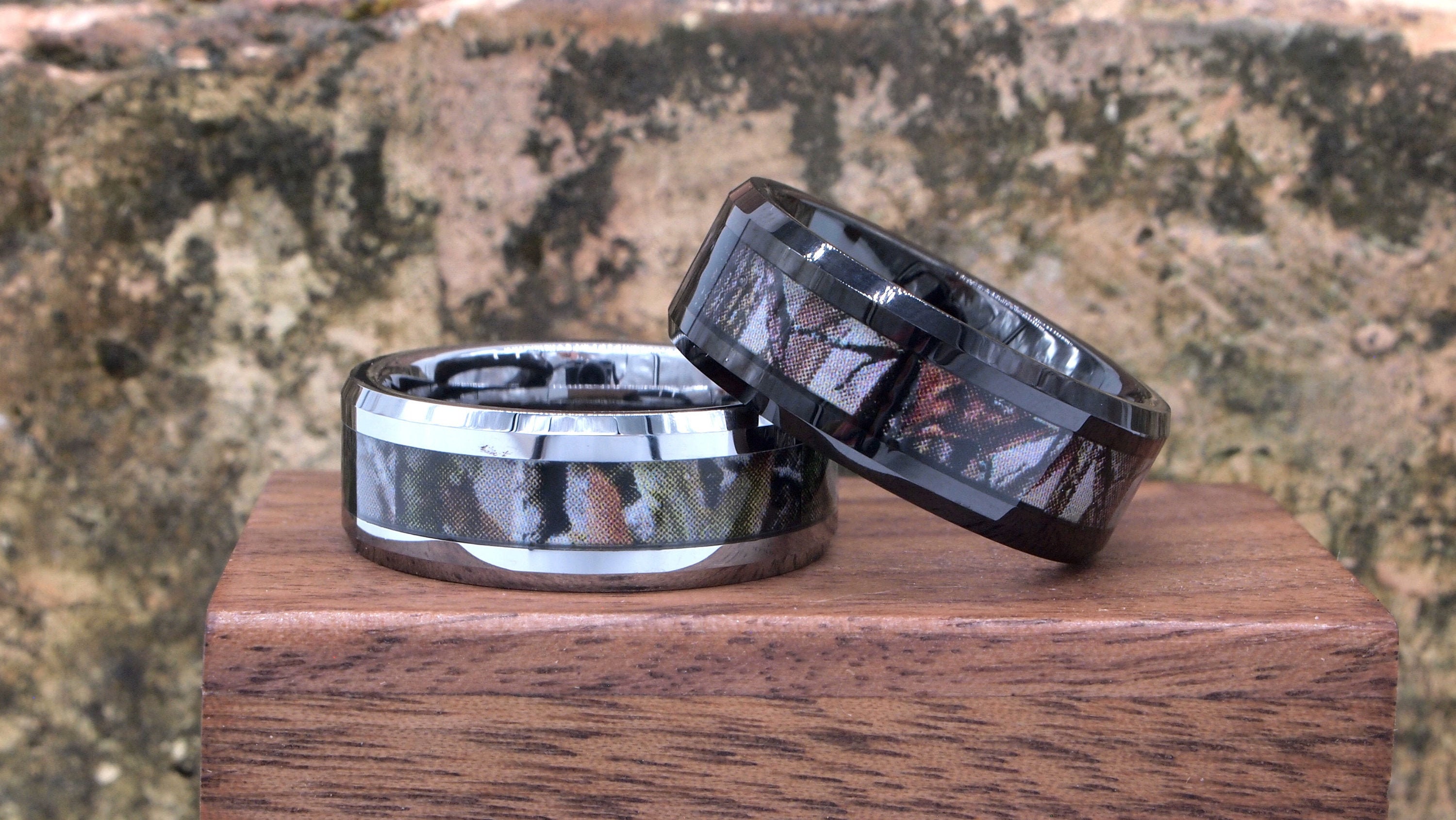 Realtree AP Green Camo Rings W/ 1 CTW 14k Setting, Made to Order: Realtree  AP Green-6f14g1rctw - Etsy