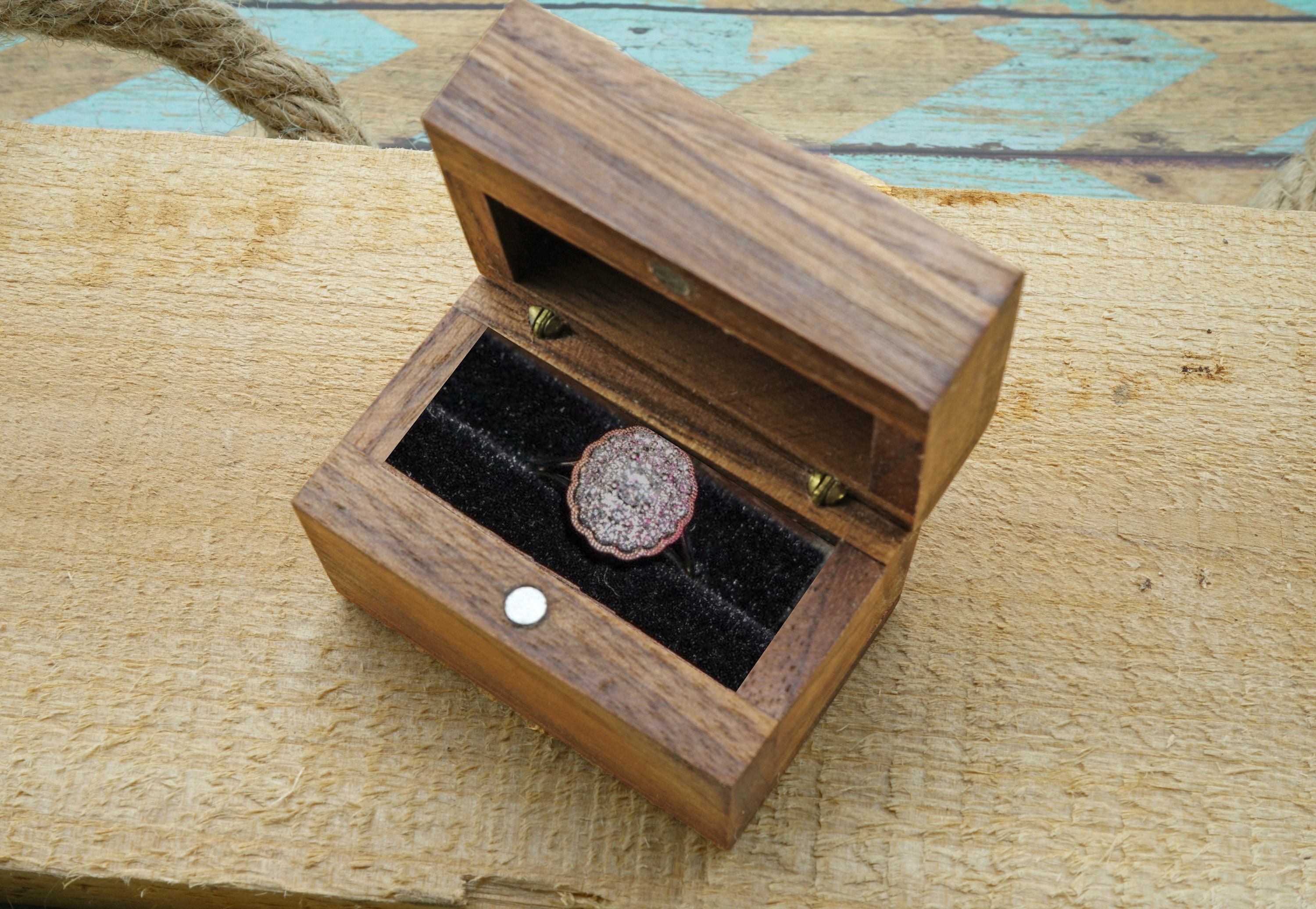 mens wedding band box