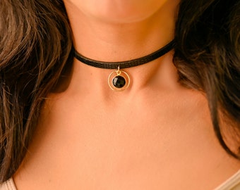 Collar de día discreto, Collar BDSM, Collar de día sumiso, Collar de esclavos, Coker de collar para mujeres, Gargantilla de día