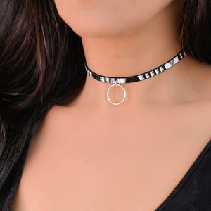 Discreet Day Collar, Submissive Day Collar, Slave Collar, Submissive Jewelry, O Ring Collar