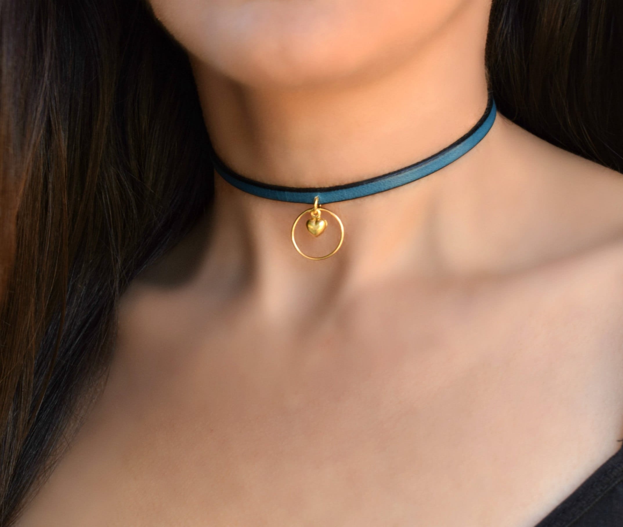 Submissive Collar BDSM Collar BDSM Day Collar Gold Slave Etsy