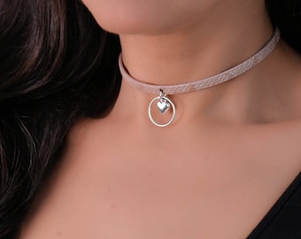 Collar discreto de día, collar BDSM de día, collar BDSM para sumisión, collar de esclavo, collar sumiso, collar rosa BDSM, collar. Joyería BDSM